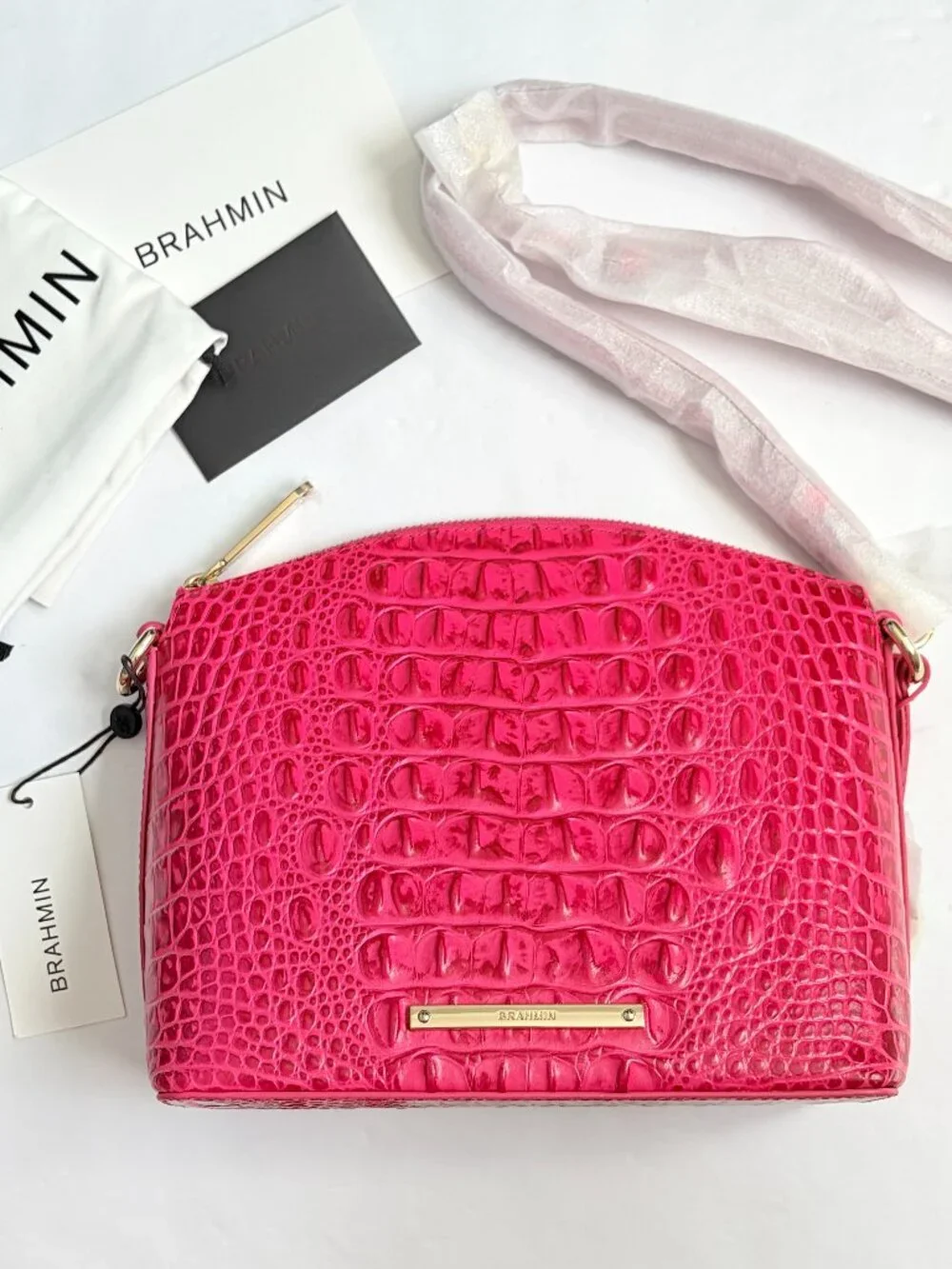 BRAHMIN Mini Duxbury Shoulder Crossbody Bag Sweetheart Solid Melbourne